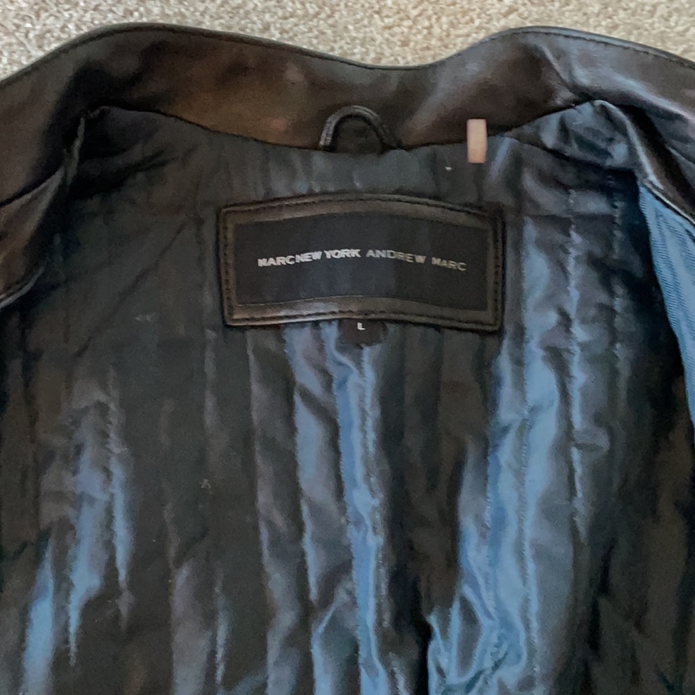 Men's leather jacket - Picture 3 of 6